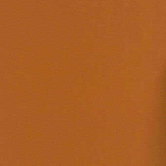 Leather upholstery texture, orange-brown color, smooth grain with “turri > leather cat. lh > 1165p b” label visible in corner.